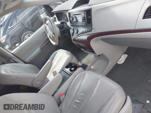 2011 Toyota Sienna XLE AAS with VIN 5TDYK3DCXBS133044, listed as a IAAI auction lot 42722691 with 179,497 mi miles and . Bid and sale history available at DreamBid. Image 5.