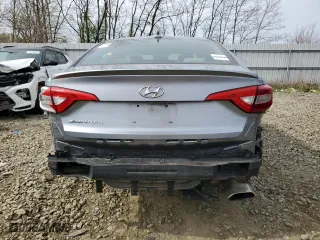 2017 Hyundai Sonata SE with VIN 5NPE24AF5HH567071, listed as a Copart auction lot 53925005 with 157,897 mi miles and Clean Title. Bid and sale history available at carsss.com. Image 6.