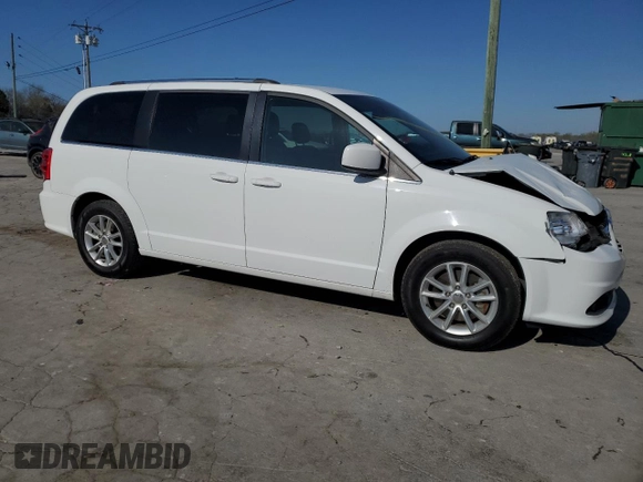2019 Dodge Grand Caravan SXT with VIN 2C4RDGCG8KR724184, listed as a Copart auction lot 51268545 with 112,576 mi miles and Salvage Title. Bid and sale history available at DreamBid. Image 4.