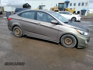 2013 Hyundai Accent GLS with VIN KMHCT4AE1DU336921, listed as a Copart auction lot 55350015 with 188,916 mi miles and Clean title. Bid and sale history available at DreamBid. Image 4.