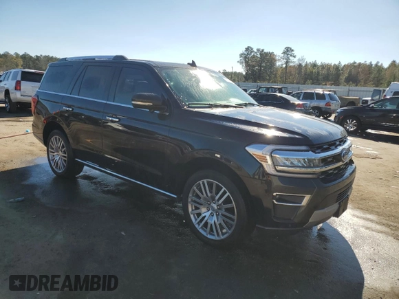2023 Ford Expedition Limited with VIN 1FMJU1K87PEA17159, listed as a Copart auction lot 82332084 with 38,063 mi miles and Salvage Title. Bid and sale history available at carsss.com. Image 4.