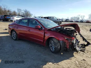 2023 Hyundai Sonata SEL z VIN KMHL14JAXPA312142, wystawiony jako Copart lot #47110945 z przebiegiem 23 303 mil mil oraz Szkody całkowita. Historia ofert i sprzedaży dostępna na DreamBid. Obrazek 4.