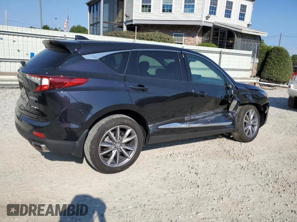 2023 Acura RDX w/Technology Package with VIN 5J8TC2H59PL008317, listed as a Copart auction lot 68841924 with 11,867 mi miles and Salvage Title. Bid and sale history available at carsss.com. Image 3.