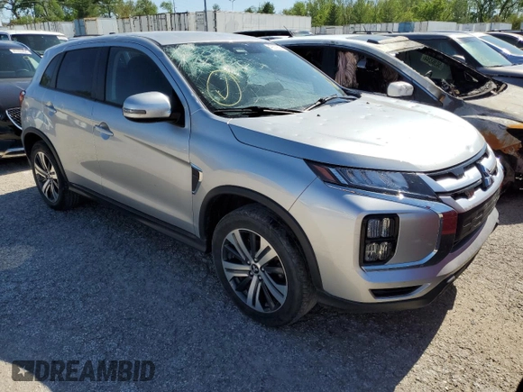 2020 Mitsubishi Outlander Sport ES 2.0 with VIN JA4AR3AU7LU020525, listed as a Copart auction lot 49379014 with 62,384 mi miles and Salvage Title. Bid and sale history available at carsss.com. Image 4.