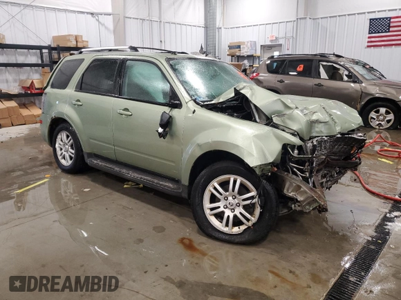 2010 Mercury Mariner Premier z VIN 4M2CN9H71AKJ27750, wystawiony jako Copart lot #45787965 z przebiegiem Nie podano mil oraz Czysty tytuł • Clean title. Historia ofert i sprzedaży dostępna na DreamBid. Obrazek 4.