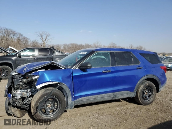 2023 Ford Explorer z VIN 1FM5K8AC8PGC21186, wystawiony jako Copart lot #47413015 z przebiegiem 8 312 mil mil oraz Szkoda całkowita • Salvage title. Historia ofert i sprzedaży dostępna na DreamBid. Obrazek 1.