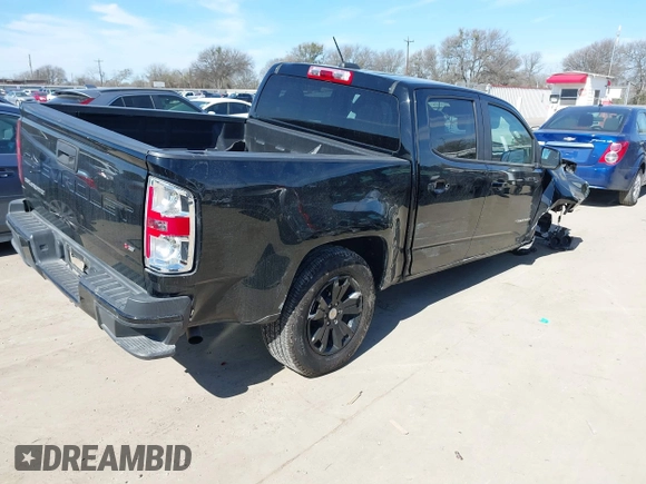 2021 Chevrolet Colorado 2WD LT with VIN 1GCGSCEN8M1127786, listed as a IAAI auction lot 41672930 with 77,381 mi miles. Bid and sale history available at carsss.com. Image 4.