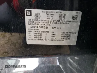 2016 GMC Yukon XL Denali with VIN 1GKS2HKJ5GR131961, listed as a Copart auction lot 53870844 with 130,745 mi miles and Salvage Title. Bid and sale history available at carsss.com. Image 14.