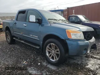 2011 Nissan Titan Pro-4X with VIN 1N6BA0ECXBN302004, listed as a Copart auction lot 89343945 with 427,682 mi miles and Salvage title. Bid and sale history available at DreamBid. Image 4.