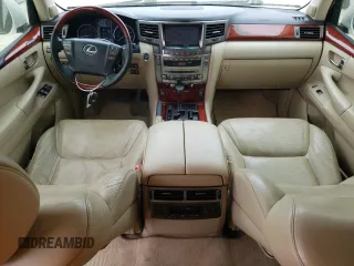 2009 Lexus LX 570 with VIN JTJHY00W694027710, listed as a Copart auction lot 51911065 with 141,173 mi miles and Salvage Title. Bid and sale history available at carsss.com. Image 8.