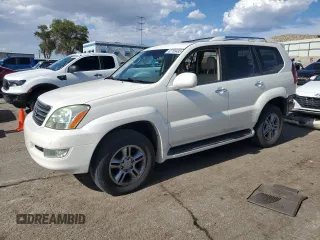 2009 Lexus GX 470 with VIN JTJBT20X290177734, listed as a Copart auction lot 62769495 with 185,630 mi miles and Salvage title. Bid and sale history available at DreamBid. Image 1.