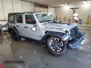 2024 Jeep Wrangler Rubicon with VIN 1C4RJXR6XRW292478, listed as a Copart auction lot 88075765 with 11,121 mi miles and Non Repairable. Bid and sale history available at DreamBid. Image 4.