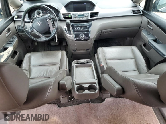 2013 Honda Odyssey EX-L with VIN 5FNRL5H68DB070079, listed as a Copart auction lot 52183895 with 173,428 mi miles and Clean title. Bid and sale history available at DreamBid. Image 8.