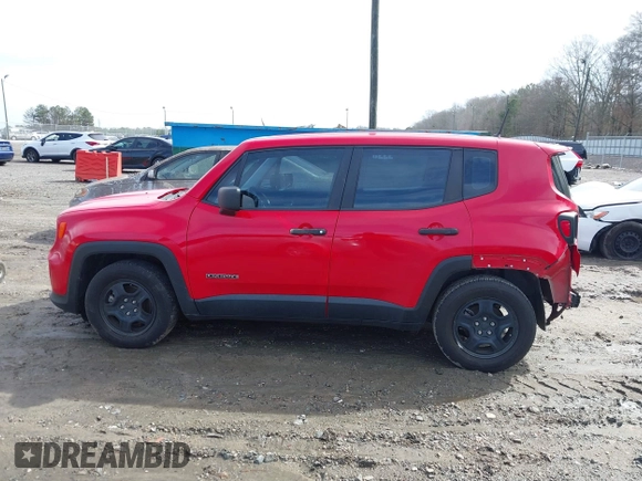 2019 Jeep Renegade Sport with VIN ZACNJAAB8KPK37967, listed as a IAAI auction lot 41571609 with 89,413 mi miles and . Bid and sale history available at DreamBid. Image 15.