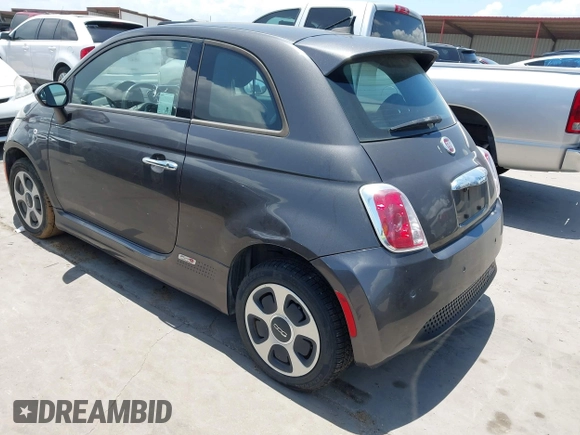 2016 FIAT 500e with VIN 3C3CFFGE7GT122081, listed as a IAAI auction lot 42684051 with Not provided miles and . Bid and sale history available at DreamBid. Image 3.