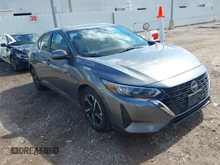 2024 Nissan Sentra SV с VIN 3N1AB8CV2RY304165, выставлен на аукционе IAAI как лот 42616517 с пробегом 34 477 миль миль и . История ставок и продаж доступна на DreamBid. Изображение 1.