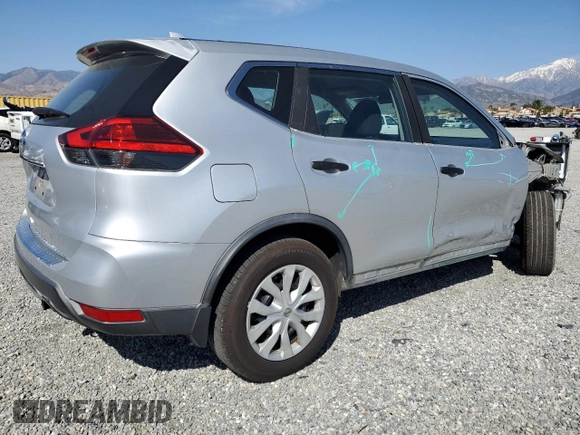 2017 Nissan Rogue S with VIN KNMAT2MT5HP609440, listed as a Copart auction lot 49730455 with 102,208 mi miles and Salvage Title. Bid and sale history available at DreamBid. Image 3.