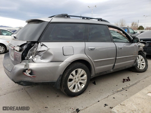 2008 Subaru Outback (Natl) XT Ltd with VIN 4S4BP63C686315743, listed as a Copart auction lot 84594424 with 204,996 mi miles and Salvage Title. Bid and sale history available at carsss.com. Image 3.