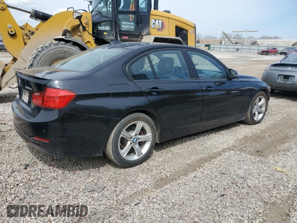 2014 BMW 3 Series 328d xDrive with VIN WBA3D5C56EKX99572, listed as a Copart auction lot 50927795 with 88,059 mi miles and Salvage Title. Bid and sale history available at carsss.com. Image 3.