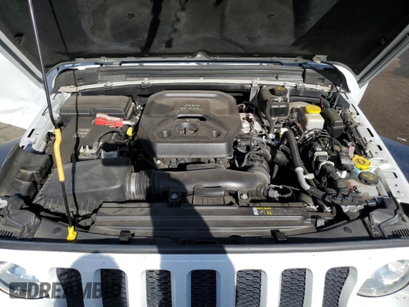 2018 Jeep Wrangler Sport with VIN 1C4GJXAN9JW331320, listed as a Copart auction lot 77883334 with 26,567 mi miles and Salvage title. Bid and sale history available at DreamBid. Image 14.