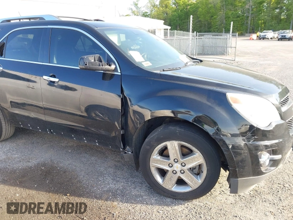 2014 Chevrolet Equinox LTZ with VIN 2GNFLHE32E6124084, listed as a IAAI auction lot 42132655 with 95,239 mi miles. Bid and sale history available at carsss.com. Image 6.