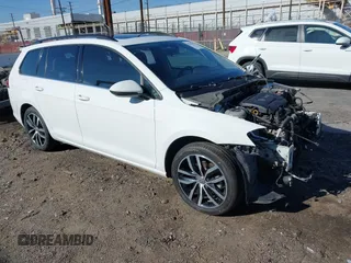2016 Volkswagen Golf SportWagen TSI S with VIN 3VWC17AU1GM523231, listed as a IAAI auction lot 41343792 with 94,522 mi miles. Bid and sale history available at carsss.com. Image 1.