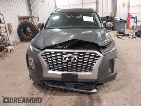 2022 Hyundai Palisade SEL with VIN KM8R4DHE7NU415749, listed as a IAAI auction lot 41207565 with 17,966 mi miles. Bid and sale history available at carsss.com. Image 6.