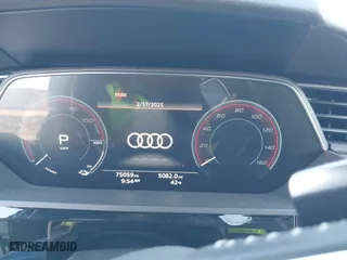 2021 Audi e-tron Chronos with VIN WA1VABGE1MB020908, listed as a IAAI auction lot 41576501 with 75,059 mi miles. Bid and sale history available at carsss.com. Image 7.