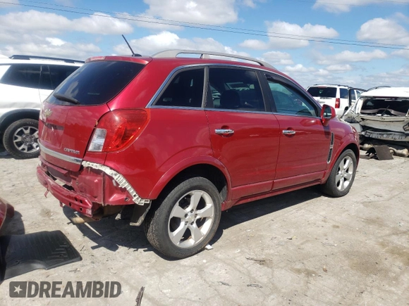 2014 Chevrolet Captiva Sport LT with VIN 3GNAL3EKXES600927, listed as a Copart auction lot 72074974 with 46,606 mi miles and Salvage Title. Bid and sale history available at DreamBid. Image 3.