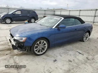 2014 Audi A5 Premium Plus z VIN WAULFAFHXEN005146, wystawiony jako Copart lot #47457055 z przebiegiem 41 672 mil mil oraz Szkoda całkowita • Salvage title. Historia ofert i sprzedaży dostępna na DreamBid. Obrazek 1.