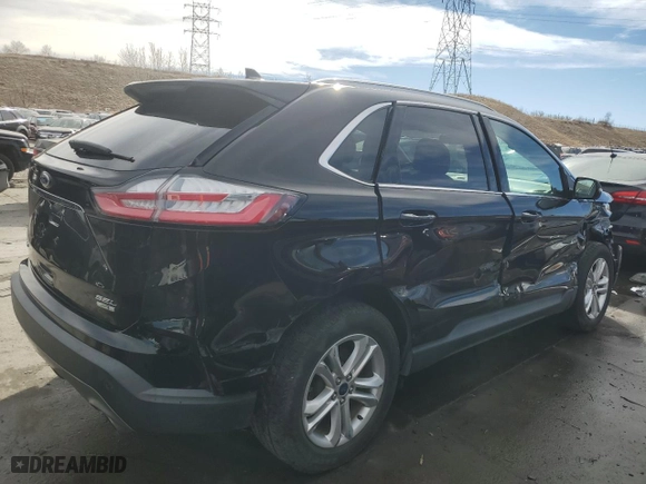 2019 Ford Edge SEL with VIN 2FMPK4J97KBB57258, listed as a Copart auction lot 43275635 with NaN miles and Salvage Title. Bid and sale history available at carsss.com. Image 3.