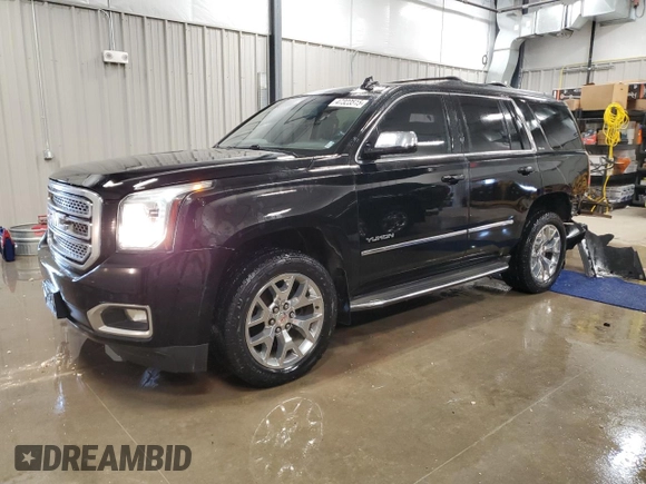 2015 GMC Yukon SLE with VIN 1GKS2AKC2FR502162, listed as a Copart auction lot 47323515 with 210,562 mi miles and Clean Title. Bid and sale history available at carsss.com. Image 1.