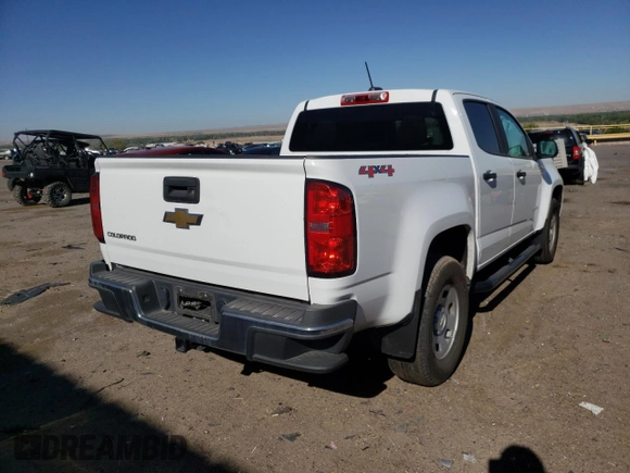 2016 Chevrolet Colorado 4WD WT with VIN 1GCGTBE34G1352474, listed as a Copart auction lot 46995352 with 78,357 mi miles and Salvage Title. Bid and sale history available at carsss.com. Image 4.