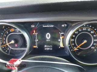 2019 Jeep Wrangler Unlimited Sport S with VIN 1C4HJXDN6KW686480, listed as a IAAI auction lot 41300842 with 67,359 mi miles and . Bid and sale history available at DreamBid. Image 15.