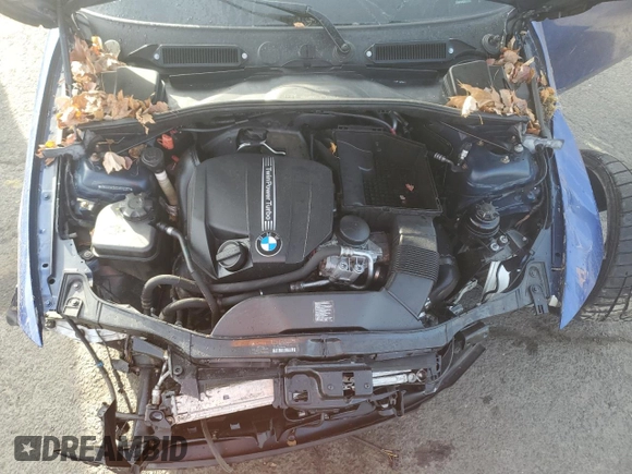 2012 BMW 1 Series 135i with VIN WBAUC9C51CVM12257, listed as a Copart auction lot 78604644 with Not provided miles and Salvage title. Bid and sale history available at DreamBid. Image 12.