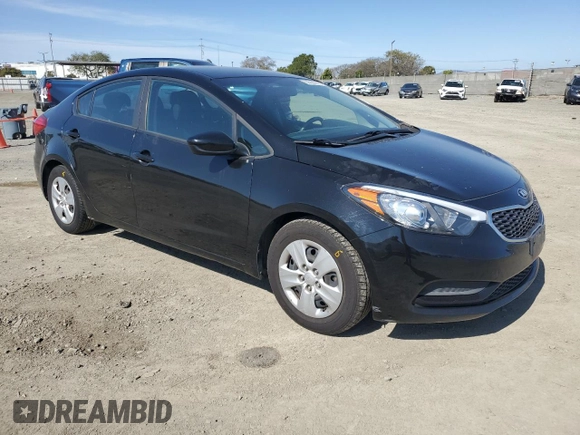 2016 Kia Forte LX with VIN KNAFK4A62G5609602, listed as a Copart auction lot 50084065 with 69,066 mi miles and Salvage Title. Bid and sale history available at carsss.com. Image 4.