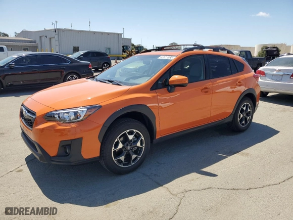 2020 Subaru Crosstrek Premium with VIN JF2GTAEC6LH217915, listed as a Copart auction lot 53516865 with 27,779 mi miles and Salvage Title. Bid and sale history available at carsss.com. Image 1.