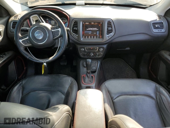 2018 Jeep Compass Trailhawk with VIN 3C4NJDDB5JT139499, listed as a Copart auction lot 48491975 with 115,466 mi miles and Salvage Title. Bid and sale history available at carsss.com. Image 8.