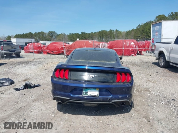 2019 Ford Mustang EcoBoost z VIN 1FA6P8TH6K5146789, wystawiony jako IAAI lot #41867156 z przebiegiem 56 902 mil mil oraz . Historia ofert i sprzedaży dostępna na DreamBid. Obrazek 17.