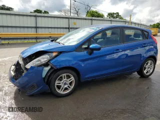2019 Ford Fiesta SE с VIN 3FADP4EJ2KM134939, выставлен на аукционе Copart как лот 56523565 с пробегом 44 103 миль миль и Списание • Salvage title. История ставок и продаж доступна на DreamBid. Изображение 1.