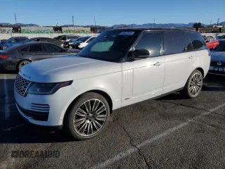 2019 Land Rover Range Rover with VIN SALGS5RE9KA540070, listed as a Copart auction lot 88812525 with 99,780 mi miles and Salvage Title. Bid and sale history available at carsss.com. Image 1.
