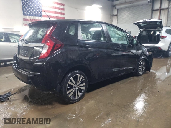 2015 Honda Fit EX-L with VIN 3HGGK5H82FM773785, listed as a Copart auction lot 47592625 with 26,997 mi miles and Salvage Title. Bid and sale history available at carsss.com. Image 3.