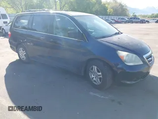 2006 Honda Odyssey EX-L z VIN 5FNRL38696B014658, wystawiony jako IAAI lot #42215974 z przebiegiem 273 015 mil mil oraz . Historia ofert i sprzedaży dostępna na DreamBid. Obrazek 1.