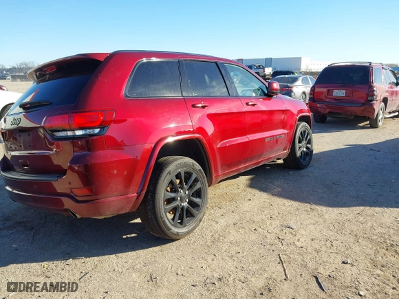 2021 Jeep Grand Cherokee Laredo X with VIN 1C4RJEAG5MC798416, listed as a IAAI auction lot 41219060 with 47,632 mi miles. Bid and sale history available at carsss.com. Image 4.
