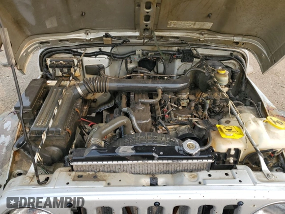 2003 Jeep Wrangler Sport z VIN 1J4FA49S93P306817, wystawiony jako Copart lot #60136385 z przebiegiem 217 208 mil mil oraz Czysty tytuł • Clean title. Historia ofert i sprzedaży dostępna na DreamBid. Obrazek 12.