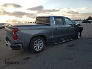 2020 Chevrolet Silverado 1500 LTZ with VIN 1GCUYGEL3LZ259149, listed as a Copart auction lot 86646244 with 84,499 mi miles and Salvage Title. Bid and sale history available at DreamBid. Image 3.