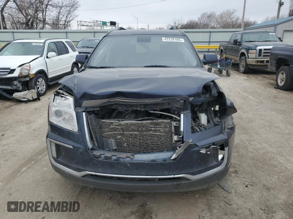 2016 GMC Terrain SLE with VIN 2GKALNEK6G6314826, listed as a Copart auction lot 47318165 with 124,745 mi miles and Salvage Title. Bid and sale history available at carsss.com. Image 5.