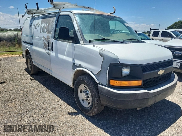 2010 Chevrolet Express Cargo with VIN 1GCZGFBA0A1162895, listed as a IAAI auction lot 42849189 with 175,151 mi miles and . Bid and sale history available at DreamBid. Image 10.