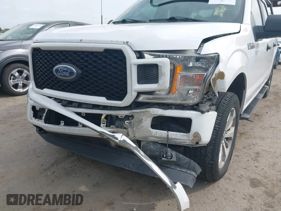 2018 Ford F-150 XL with VIN 1FTEW1EP5JKC55524, listed as a IAAI auction lot 41837730 with 113,058 mi miles. Bid and sale history available at carsss.com. Image 6.