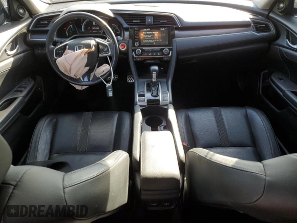 2020 Honda Civic Sedan Touring with VIN 19XFC1F95LE000309, listed as a Copart auction lot 48417295 with 55,603 mi miles and Salvage Title. Bid and sale history available at carsss.com. Image 8.